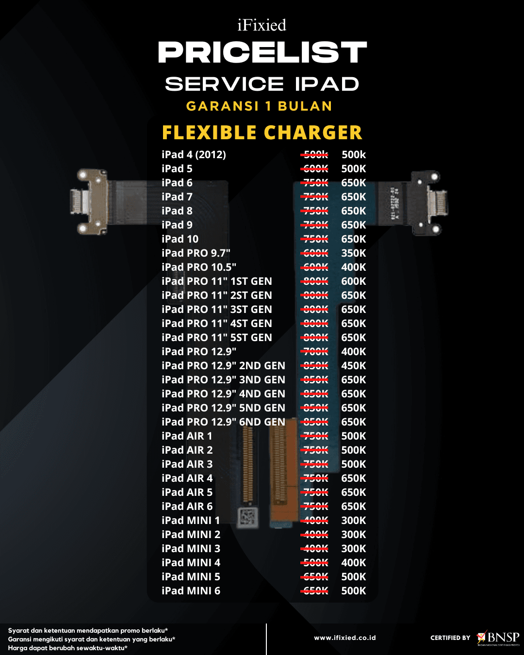 Daftar Harga Servise iPhone di