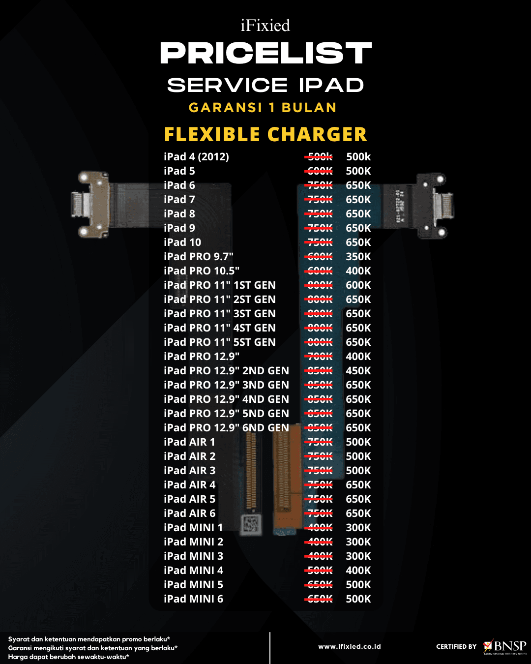 Daftar Harga Servise iPhone di